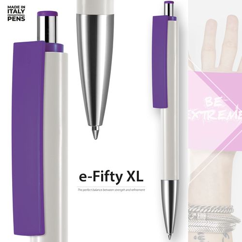 Penna a Sfera a scatto e-Fifty XL Flash