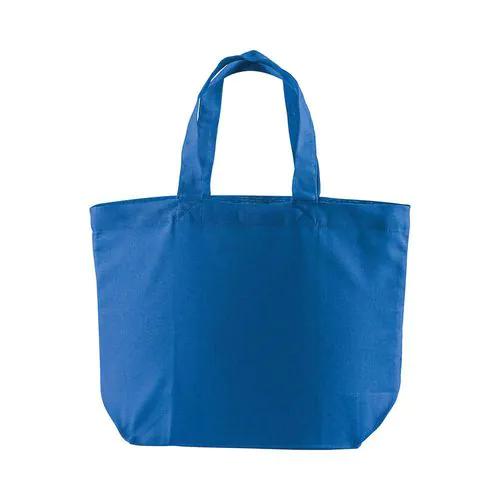 120 g/m2 cotton shopping bag, short handles and bottom gusset 120 g/m2 cotton shopping bag, short handles and bottom gusset