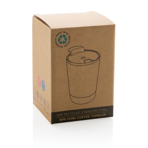 GRS RPP stainless steel cork coffee tumbler GRS RPP stainless steel cork coffee tumbler