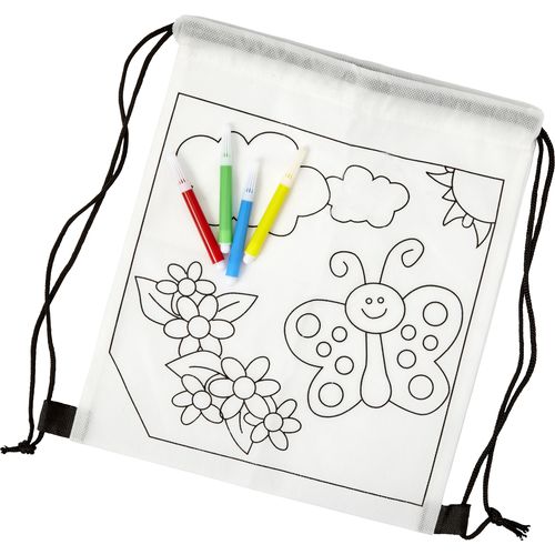 Nonwoven (80 gr/m²) backpack Santino