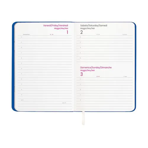 2026 daily planner with soft cover in thermo-reactive PU 2026 daily planner with soft cover in thermo-reactive PU