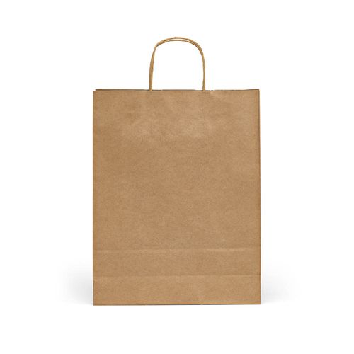 Vesuvio L Brown Recycled FSC® Kraft Bag. 115gsm. Made in Portugal