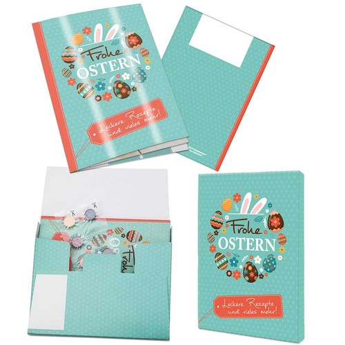 Recipe Book Set - Easter - Egg paint set - without printing Recipe Book Set - Easter - Egg paint set - without printing