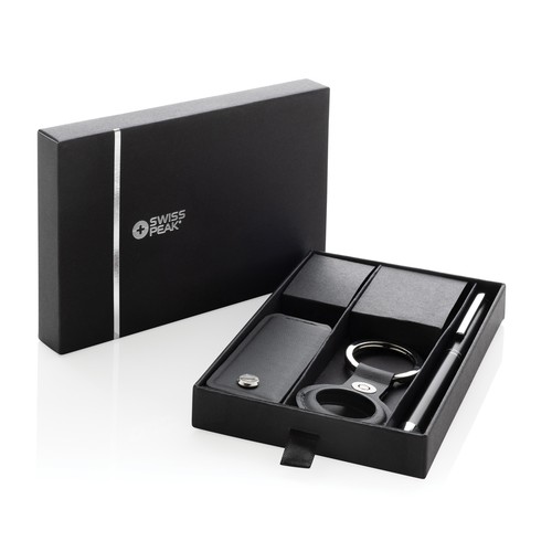 Coffret cadeau 3 pcs en PU recyclé RCS Swiss Peak Tula Coffret cadeau 3 pcs en PU recyclé RCS Swiss Peak Tula