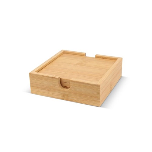 Bamboo Coaster Set (4 pcs)