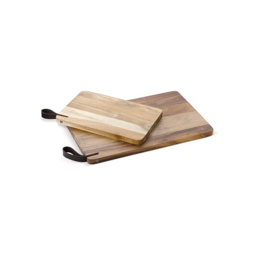 Acacia cutting board set 2pcs