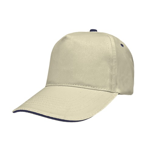 5 PANEL SANDWICH CAP IN 100% COTTON 5 PANEL SANDWICH CAP IN 100% COTTON