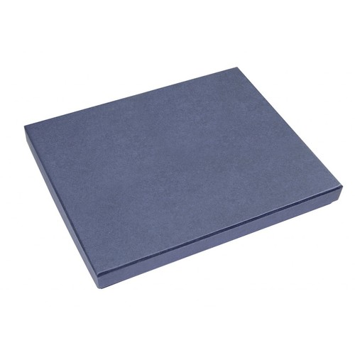BOITE BLEUE-INTERIEUR BLANC 260X210X25