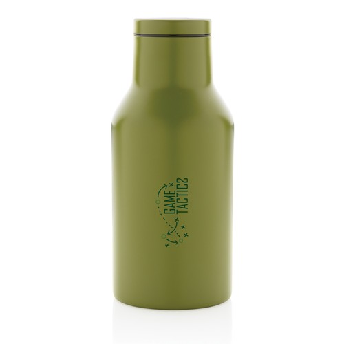 Bottiglia compatta in acciaio riciclato RCS 300ml Bottiglia compatta in acciaio riciclato RCS 300ml