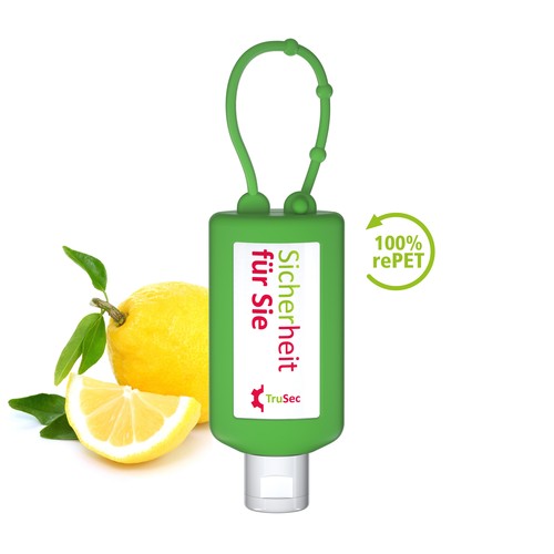 Hand Cleansing Gel, 50 ml Bumper (green), Body Label Hand Cleansing Gel, 50 ml Bumper (green), Body Label