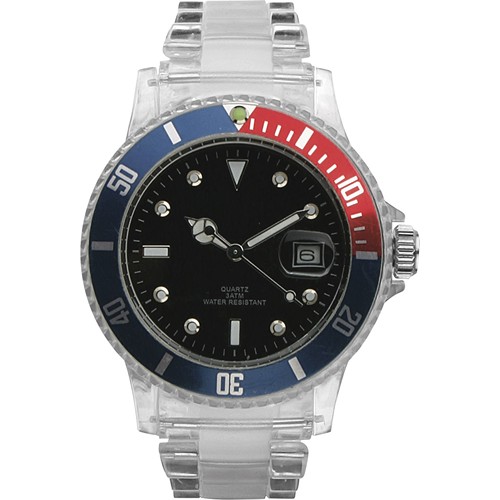 CUSTOMIZABLE POLICARBONATE ANALOG WATCH CUSTOMIZABLE POLICARBONATE ANALOG WATCH