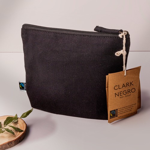 BLACK CLARK TOILET BAG BLACK CLARK TOILET BAG