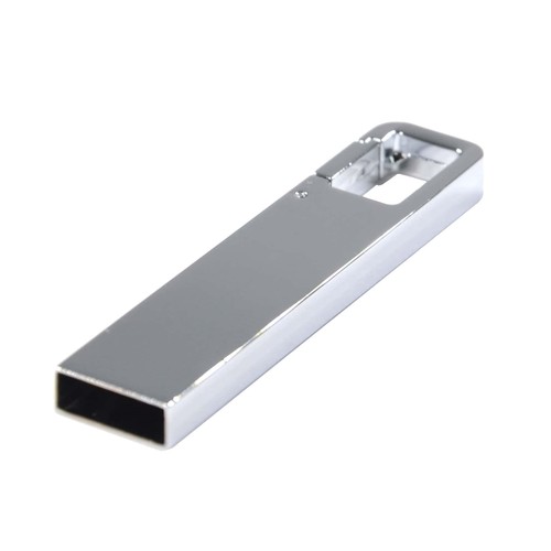 USB-stick Mini 064 USB 3.0 COB 64 GB zilverchroom (glanzend)