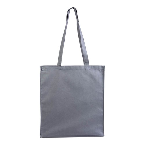 220 g/m2 cotton shopping bag, long handles and gusset