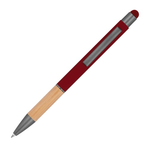 Ball pen with bamboo grip zone Ball pen with bamboo grip zone