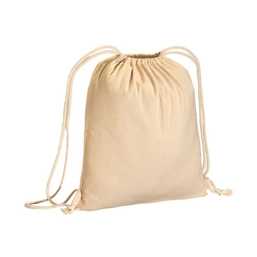 180 g/m2 cotton backpack, with drawstring closure 180 g/m2 cotton backpack, with drawstring closure