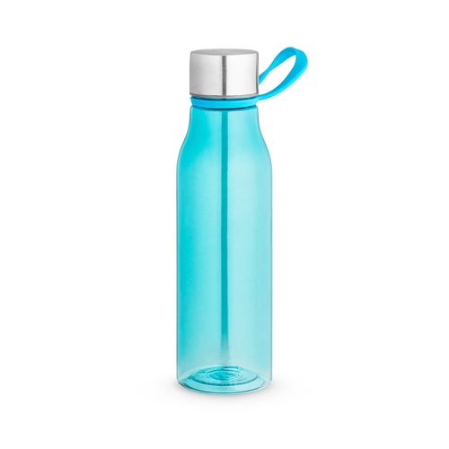 SENNA. Bouteille en PET recyclé (100 % rPET) avec une finition brillante translucide