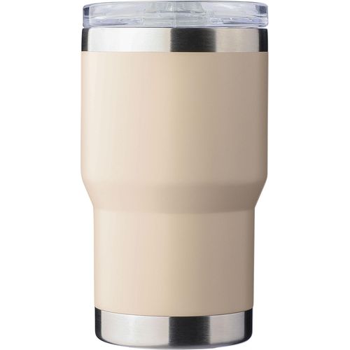 Recycled stainless steel double-walled travel mug (350 ml) Ayen Recycled stainless steel double-walled travel mug (350 ml) Ayen