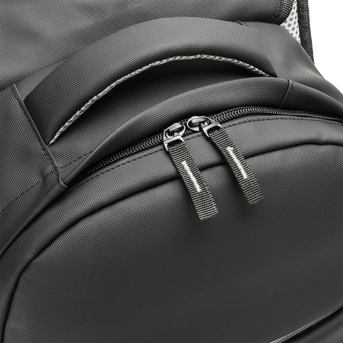 Laptop backpack (15) in 600D polyester with water-resistant PU coating