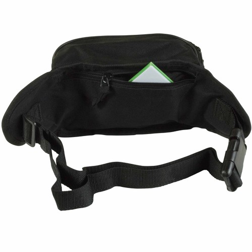 600D polyester 5-pocket waist bag with adjustable waist strap and clip closure 600D polyester 5-pocket waist bag with adjustable waist strap and clip closure