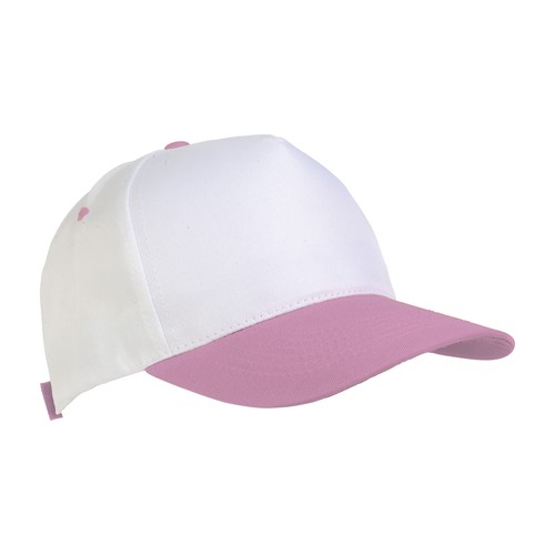 Polyester 5-panel cap with adjustable velcro strap Polyester 5-panel cap with adjustable velcro strap