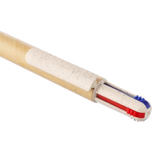 Gerecycled karton vierkleurenbalpen Deborah