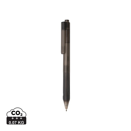 Penna X9 satinata con impugnatura in silicone Penna X9 satinata con impugnatura in silicone