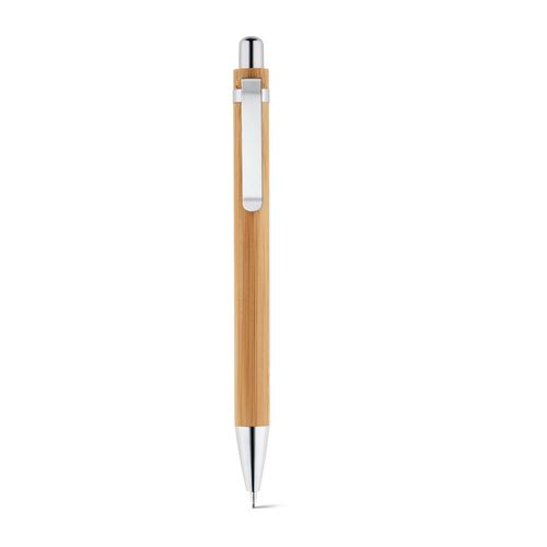 GREENY. Ball pen and mechanical pencil set in bamboo GREENY. Ball pen and mechanical pencil set in bamboo