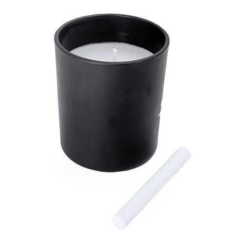 Candle slate jar with chalk Fersinone