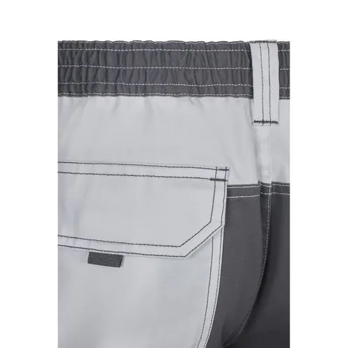 VL NJORD. Two-tone multi-pocket twill trousers (240 g/m²), in cotton (35%) and polyester (65%) VL NJORD. Two-tone multi-pocket twill trousers (240 g/m²), in cotton (35%) and polyester (65%)