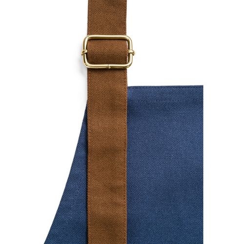 VESPER. 100% cotton canvas apron (300 g/m²) with metal details VESPER. 100% cotton canvas apron (300 g/m²) with metal details