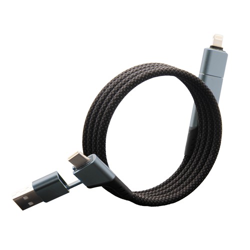 100W 4-in-1 Magnetic ultra fast charge cable