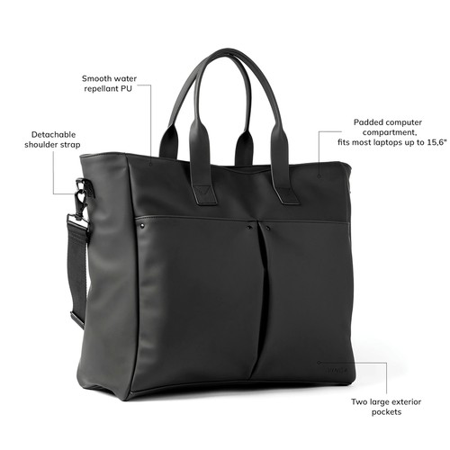 VINGA Baltimore hybrid office bag VINGA Baltimore hybrid office bag