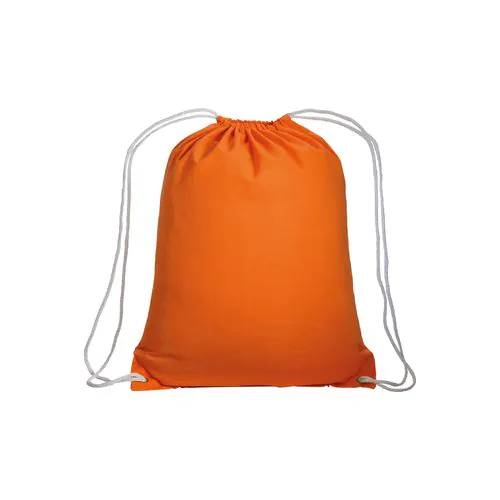 135 g/m2 cotton backpack with drawstring closure