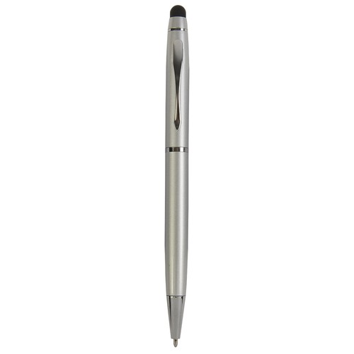 Boligrafo de metal con goma para pantalla tàctil Boligrafo de metal con goma para pantalla tàctil