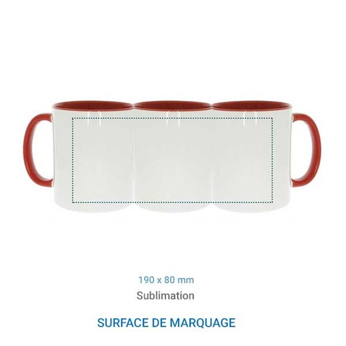 Mug Bicolor Rouge