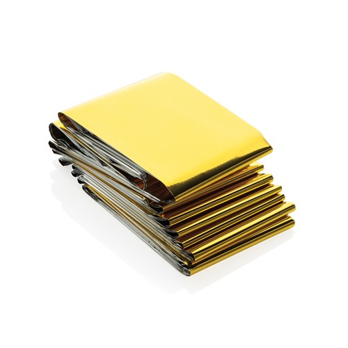 Solra emergency blanket in RCS recycled RPET pouch Solra emergency blanket in RCS recycled RPET pouch