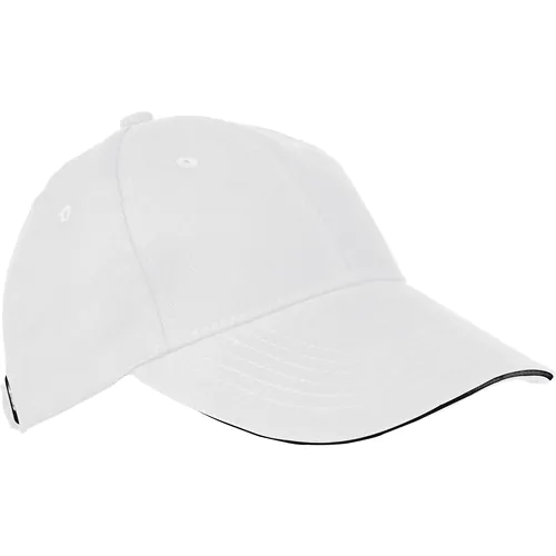 6-panel sandwich katoenen baseballcap