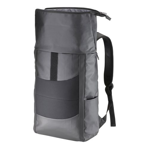 Laptop backpack in polyester with phthalates free PVC coating Laptop backpack in polyester with phthalates free PVC coating