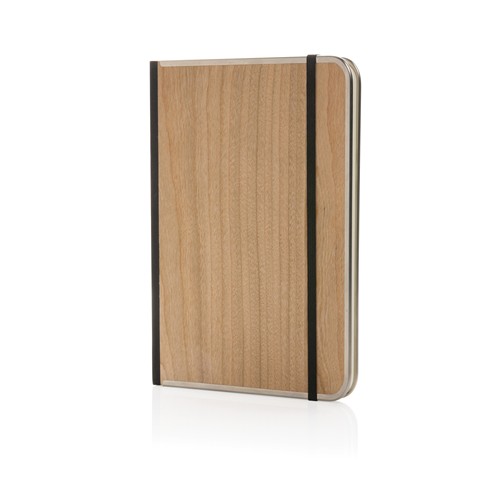 Carnet A5 couverture imprimé bois Treeline