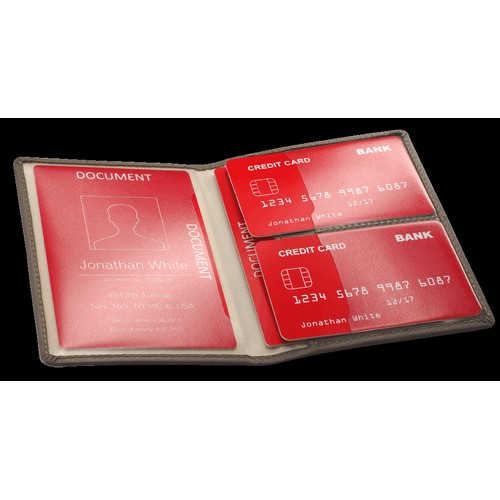RFID document wallet RFID document wallet