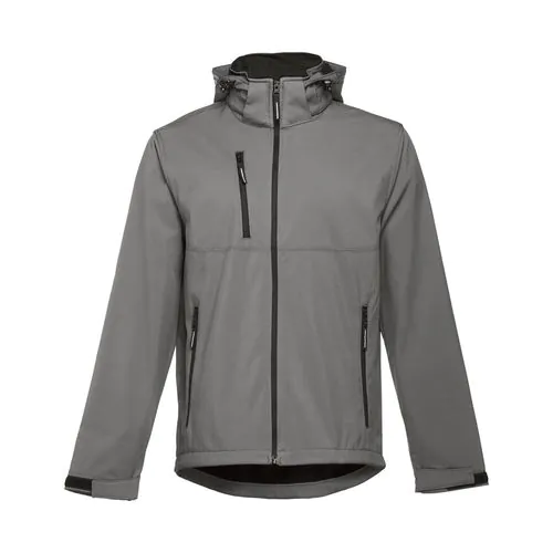 THC ZAGREB. Herren-Softshell-Jacke aus Polyester und Elastan THC ZAGREB. Herren-Softshell-Jacke aus Polyester und Elastan