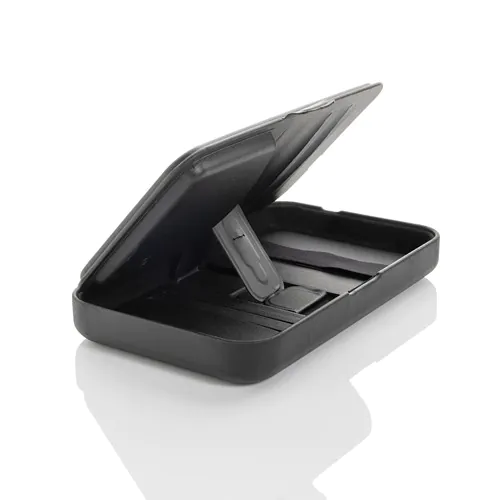 Swiss Peak RCS recycled travel case with 3 in 1 charger Swiss Peak RCS recycled travel case with 3 in 1 charger