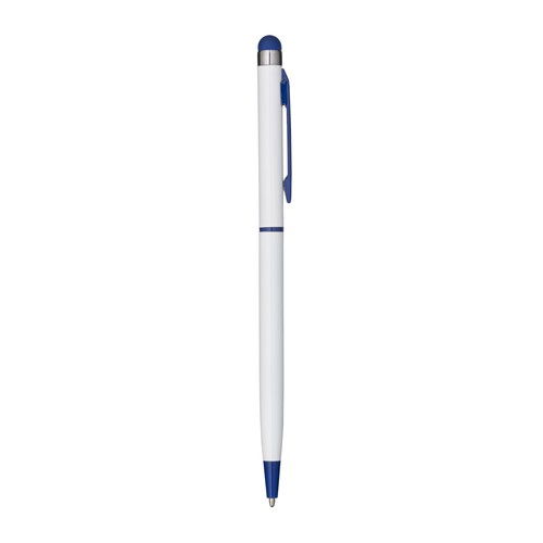 Metal twist pen, with touchscreen, clip and matching tip. Metal twist pen, with touchscreen, clip and matching tip.