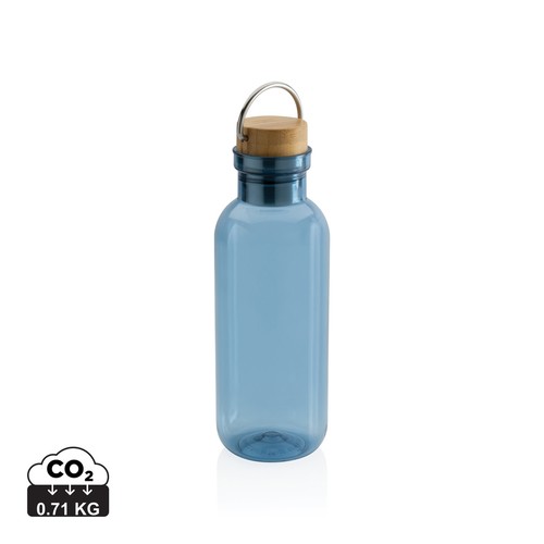 Bouteille 680ml en rPET RCS, couvercle en bambou Bouteille 680ml en rPET RCS, couvercle en bambou