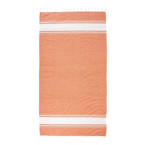 Beach towel /pareo in recycled cotton 180 gr/m2