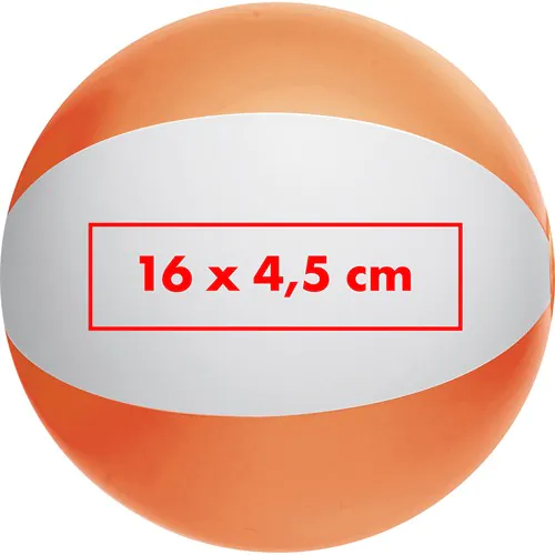 Bicoloured beach ball Bicoloured beach ball