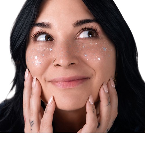 Temporary Metallic Freckles Tattoo Temporary Metallic Freckles Tattoo