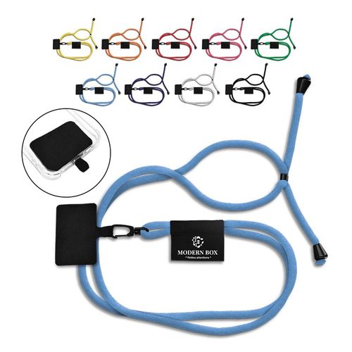 LANYARD CORDON TOUR DE COU PORTE TELEPHONE A LONGUEUR AJUSTABLE LANYARD CORDON TOUR DE COU PORTE TELEPHONE A LONGUEUR AJUSTABLE