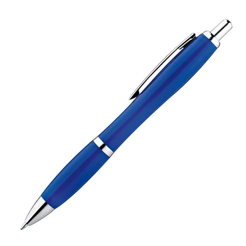 Bolígrafo plástico multicolor con clip metálico Bolígrafo plástico multicolor con clip metálico